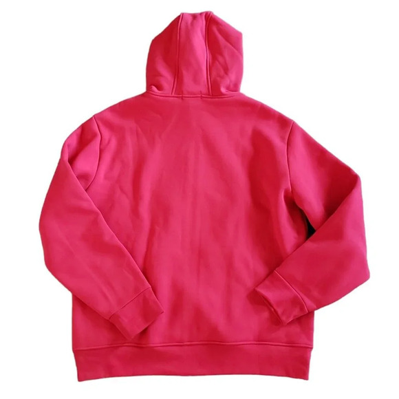 New Mens Polo Ralph Lauren Double Knit Red Fleece Full Zip Hoodie Track Jacket - Picture 4 of 4